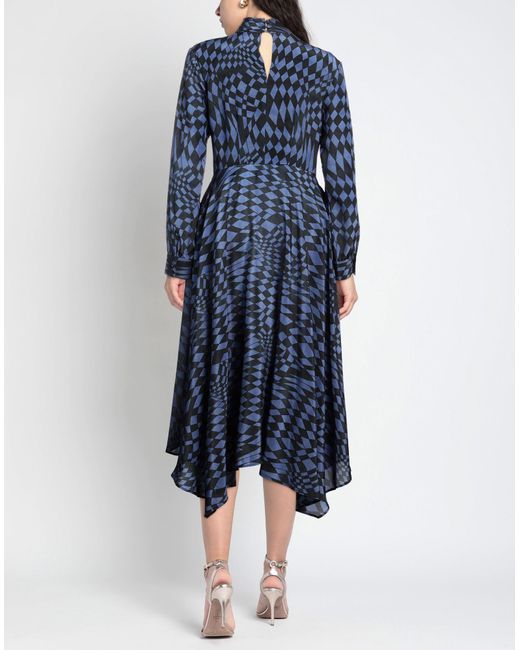 Hayley Menzies Blue Midi Dress