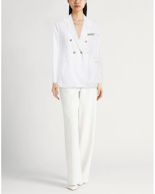Fabiana Filippi White Blazer