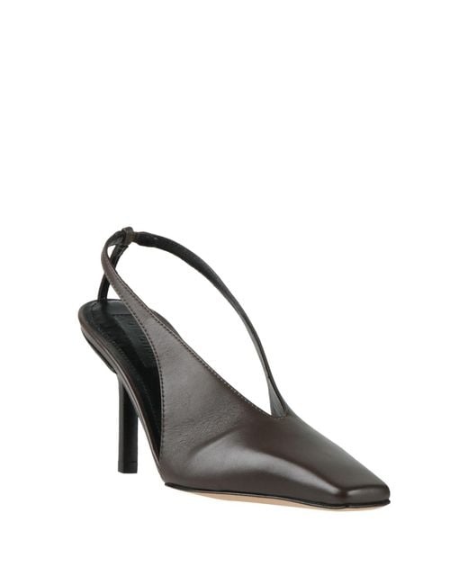 ARMARIUM Brown Dark Pumps Leather