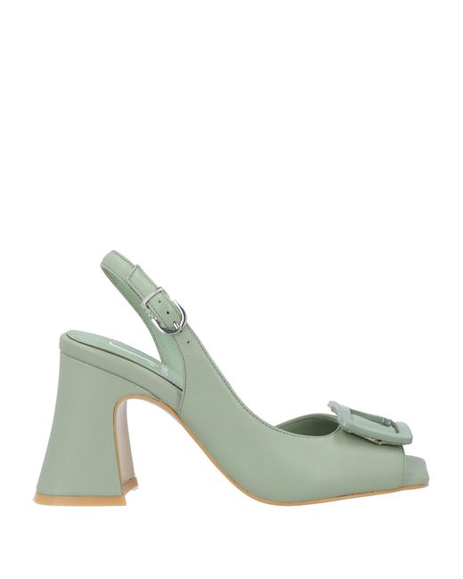 Jeannot Sandals in Green | Lyst