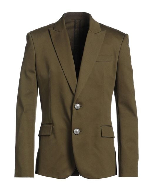 Balmain Green Blazer for men