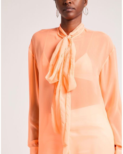 Sportmax Orange Shirt Polyester