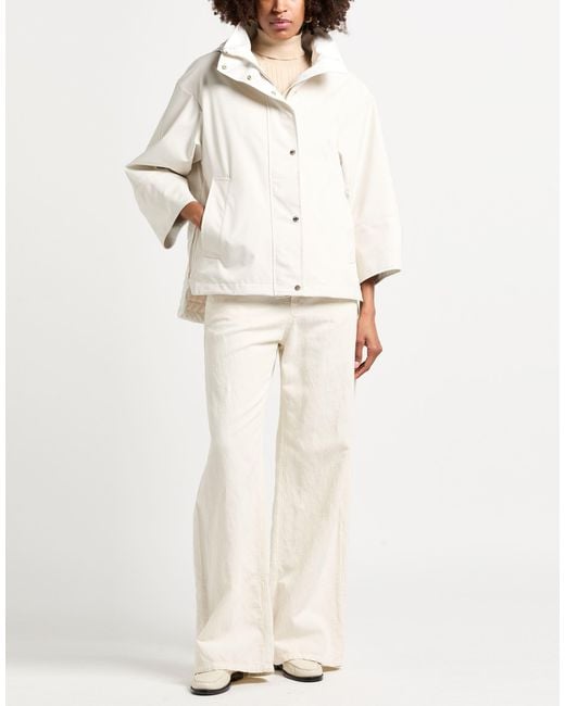 Moorer Natural Jacket Polyester, Polyurethane