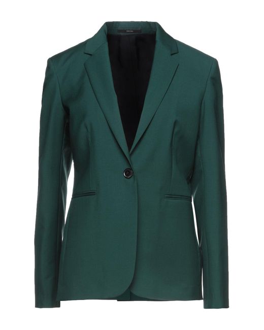 dark green suit jacket