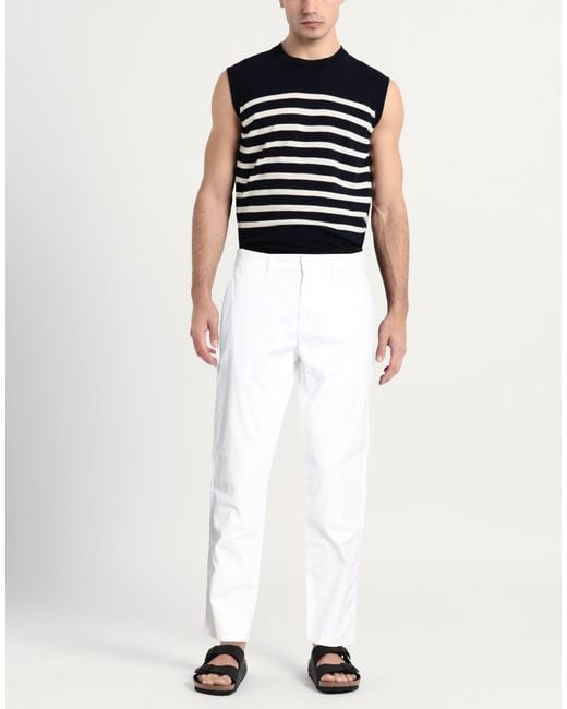 Harmont & Blaine White Trouser for men