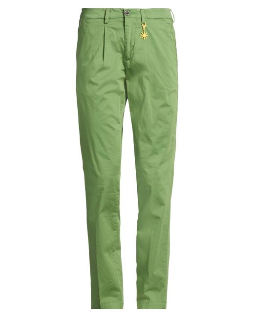 Manuel Ritz Green Pants for men