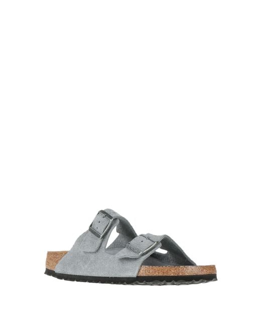Birkenstock White Sandals Leather
