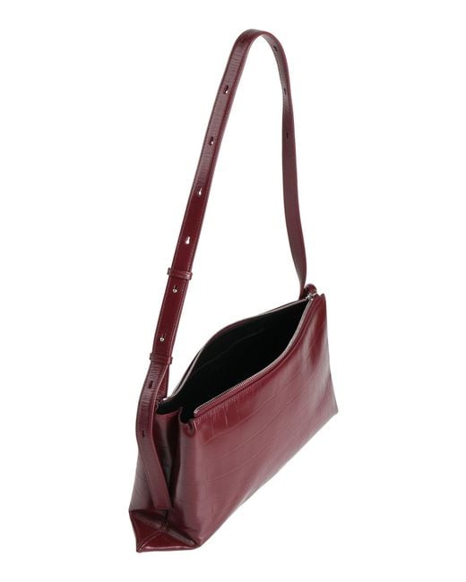 Jil Sander Purple Shoulder Bag