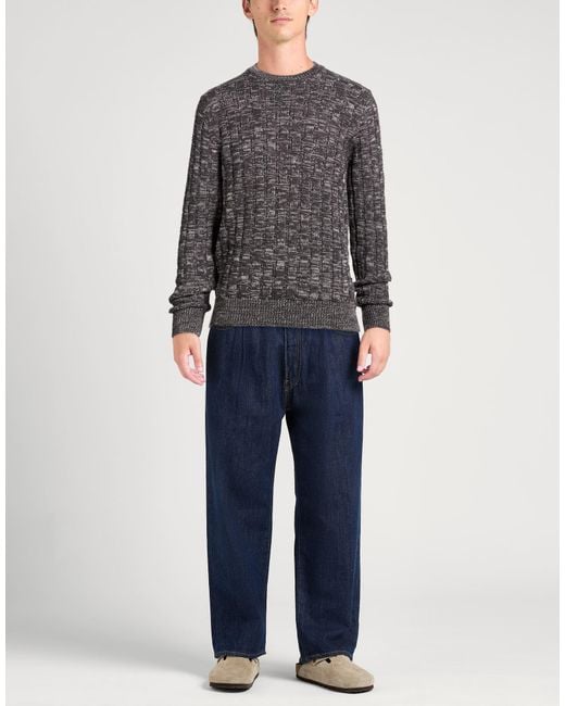Zanone Gray Sweaters for men