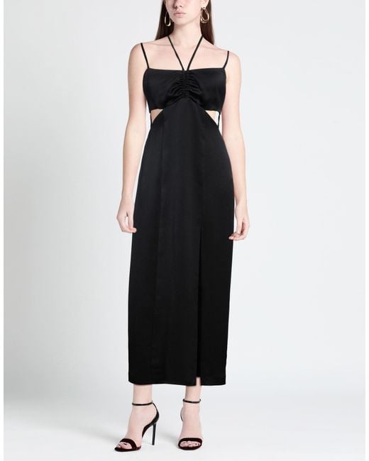 Robe midi IRO en coloris Black