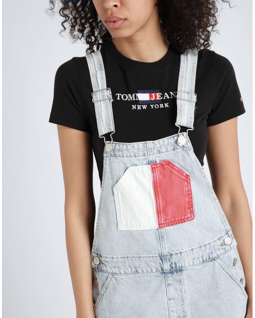 Tommy Hilfiger White Dungarees