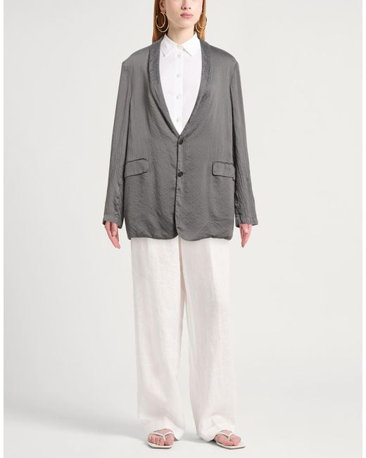 Barena Gray Blazers
