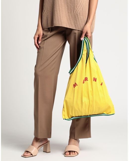 Marni Yellow Handbag