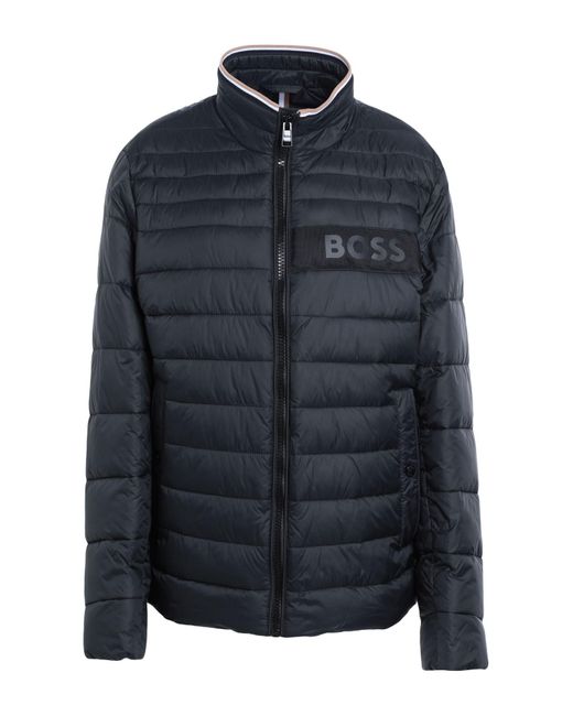BOSS by HUGO BOSS Down Jacket in Blue for Men Lyst