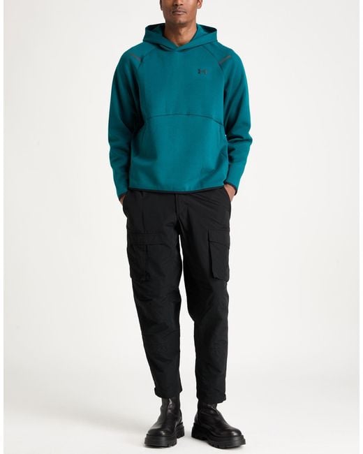 Under Armour Green Sweatshirt Polyester, Cotton, Elastane for men