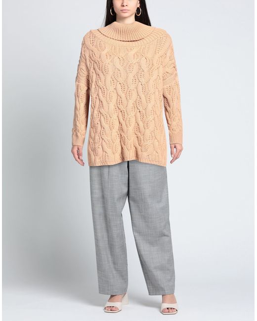 Alpha Studio Pink Turtleneck