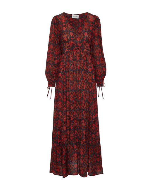 Antik Batik Red Maxi Dress