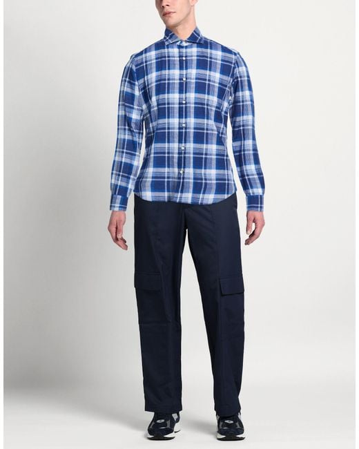 Savile Row Blue Shirt for men