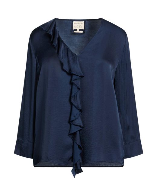 ALESSIA SANTI Blue Top Viscose