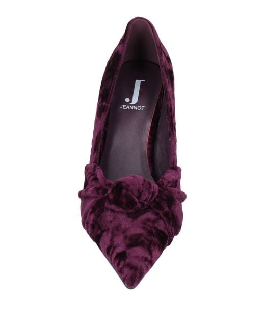 Jeannot Purple Pumps