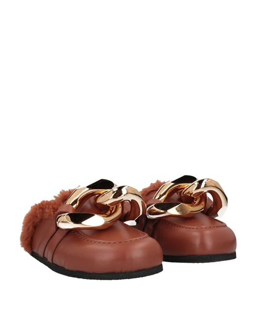 J.W. Anderson Brown Mules & Clogs