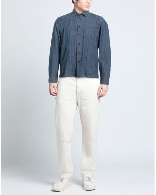 Camicia Jeans di B.D. Baggies in Blue da Uomo
