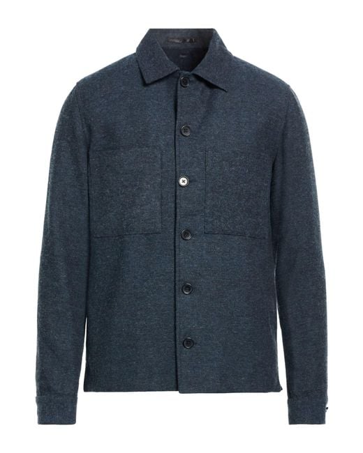 Jack & Jones Blue Jacket Polyester, Wool for men