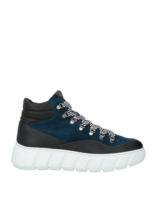 MICH SIMON Blue Sneakers Leather for men