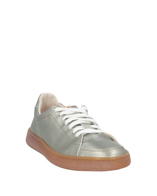 Moma White Sneakers Leather