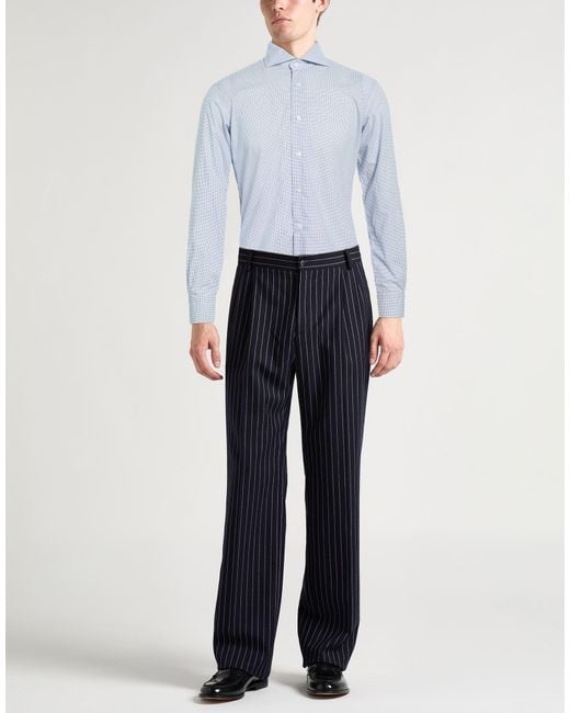 Barba Napoli Blue Shirt for men