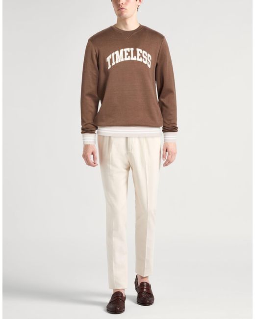 Sudadera Eleventy de hombre de color Brown