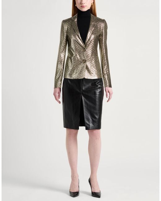 Missoni Black Blazer Polyester, Metallic Polyester