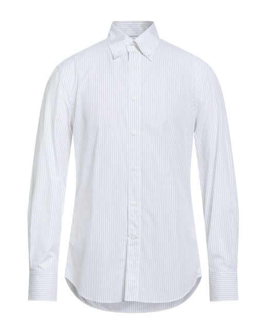 Brunello Cucinelli White Shirt for men