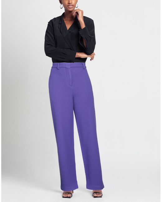 MSGM Purple Trouser
