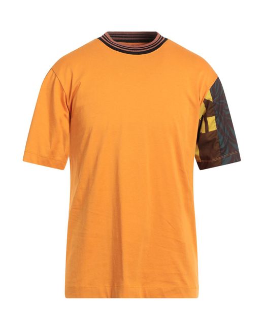Dries Van Noten T-shirts in Orange für Herren