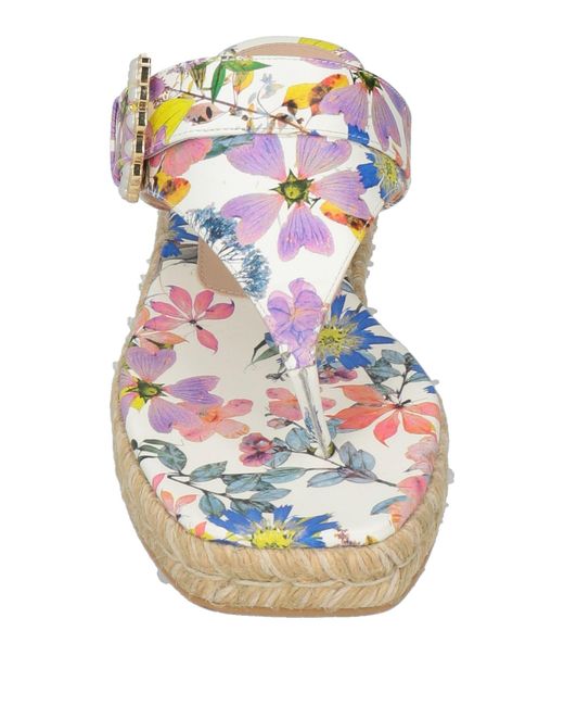 Stuart Weitzman White Espadrilles