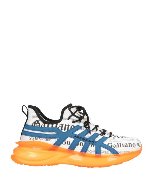 John Galliano Blue Trainers for men