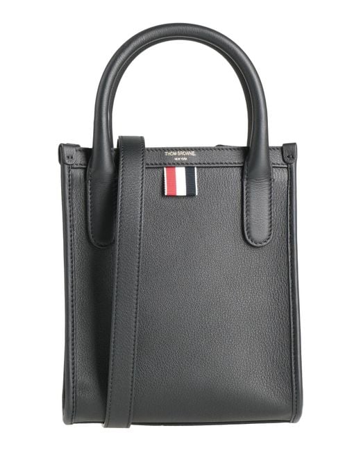 Thom Browne Black Handbag Leather