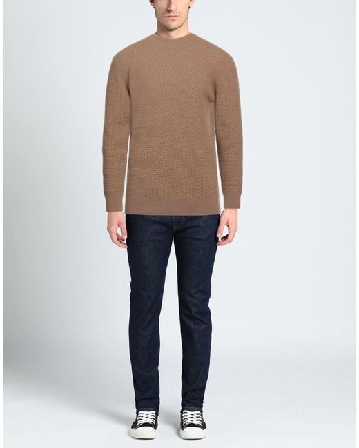 Pullover di Angelo Nardelli in Brown da Uomo