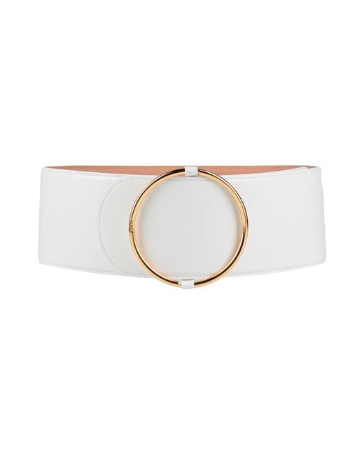 Cinturón Alaïa de color White