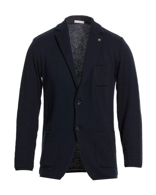 Officina 36 Blue Blazers for men