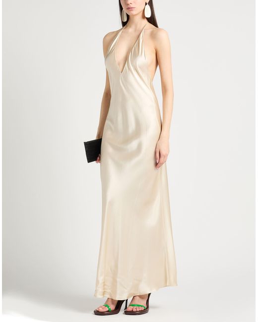 JACOB LEE White Maxi Dress