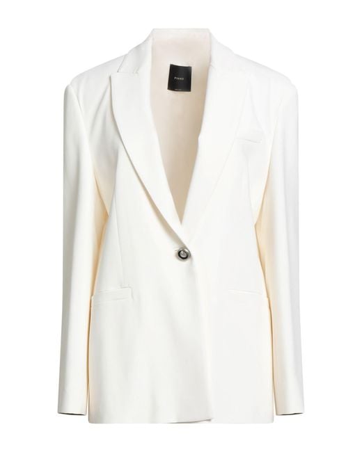 Pinko White Blazers