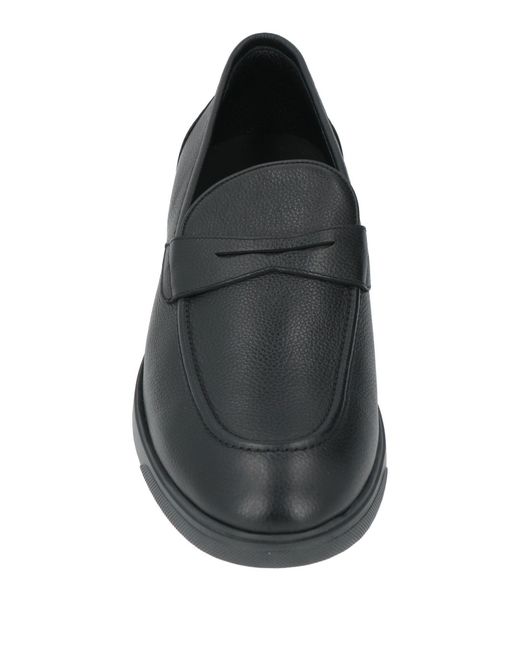 Kiton Black Loafer for men