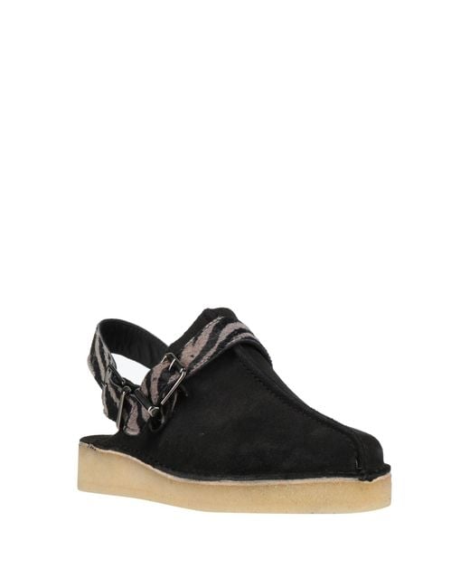 Clarks Black Mules & Clogs