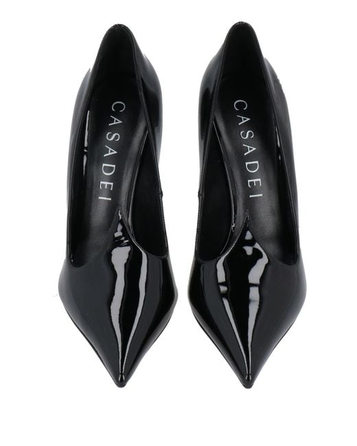 Casadei Black Pumps Leather