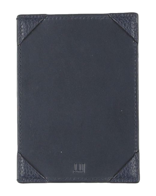 Dunhill Blue Cardholder Leather for men