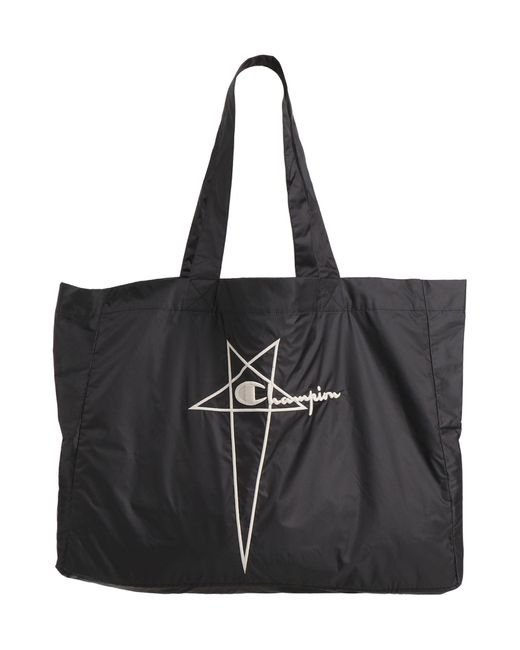 Rick Owens X Champion Black Handbag