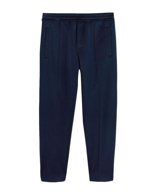 Dunhill Blue Midnight Pants Cotton, Polyamide for men