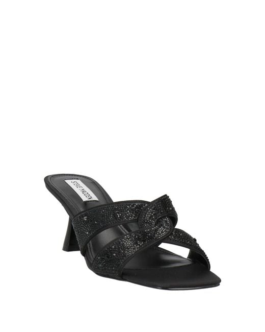 Steve Madden Black Sandals